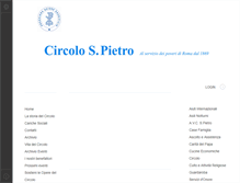 Tablet Screenshot of circolosanpietro.org